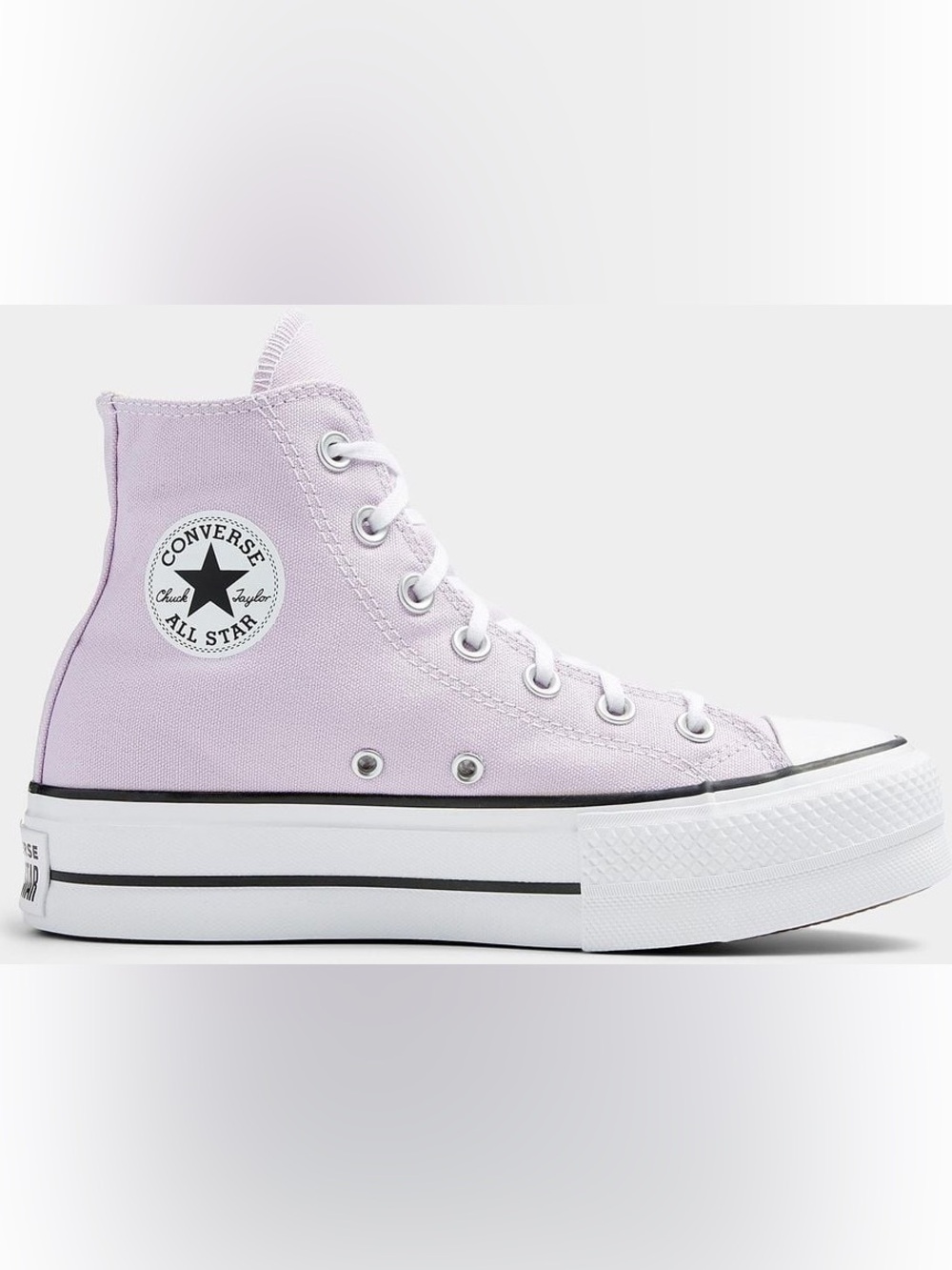 Converse Purple Chuck Taylor All Star High Top Amethyst Platform